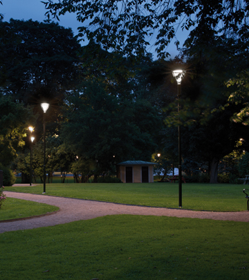Nové osvetlenie Metronomis LED pre park 