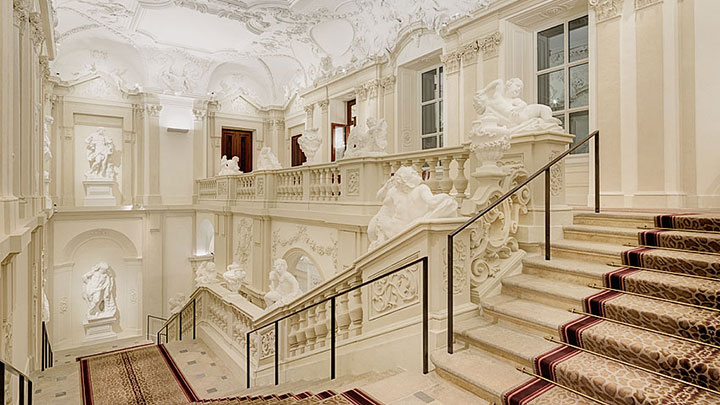 Horné osvetlenie schodiska, Podpod © Palais Liechtenstein GmbH, Jansenberger photografiedesign