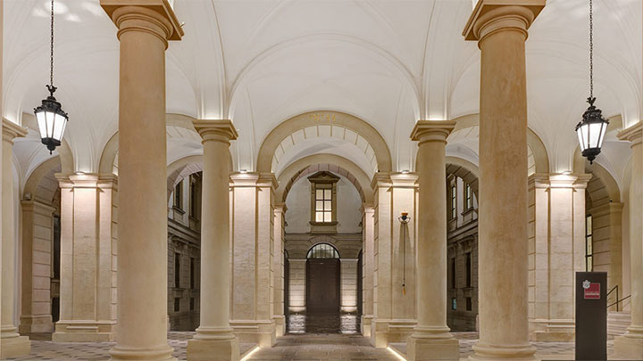 Horné osvetlenie schodiska, Podpod © Palais Liechtenstein GmbH, Jansenberger photografiedesign