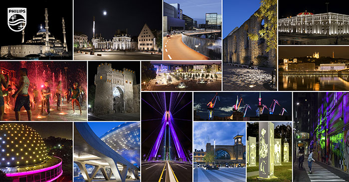 Mnoho súťažných projektov na jednej fotografii