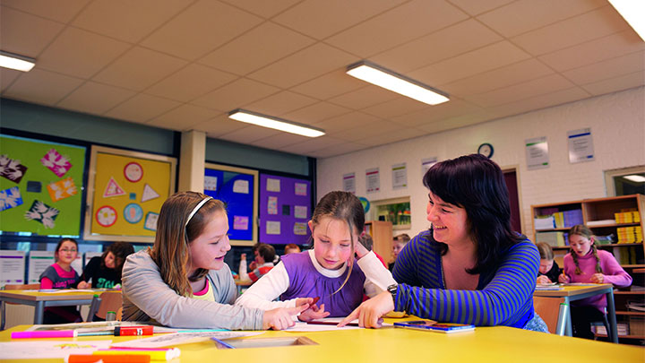 Nastavenie režimu Pokoj svetla SchoolVision: inteligentné školské osvetlenie na utíšenie hyperaktívnej triedy